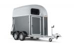 Remorque Vans en plywood Van 1 1/2 places UNO ESPRIT SILVER + BLACK
